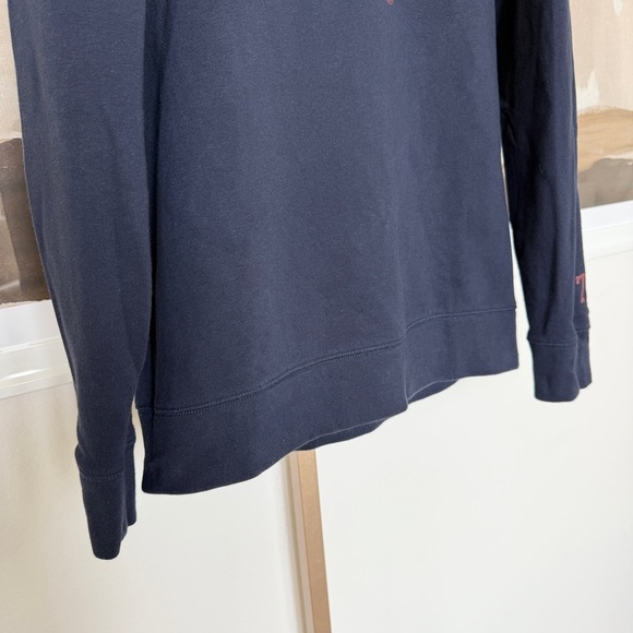 Banana Republic Men's Blue Crewneck Sweatshirt M Graphic Print Logo Casual - Picture 5 of 12